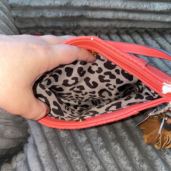 NWT Jessica Simpson coral crossbody - Picture 5 of 12